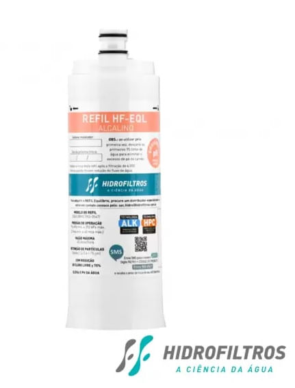 Refil HF-EQL Branco Hidrofiltros